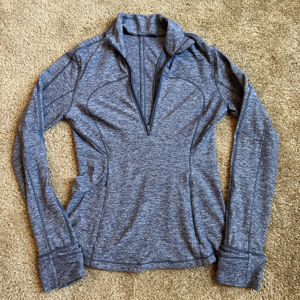 Lululemon Run Briskly 1/2 Zip